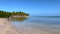 Beach of Curry Hammocks State Park on the Florida Keys - ISLAMORADA, UNITED STATES - FEBRUARY 20, 2022