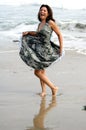 Beach Dancer Royalty Free Stock Photo