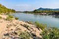 Beach in Don Kone, 4000 Islands, Laos Royalty Free Stock Photo