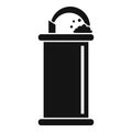 Beach drinking fountain icon, simple style
