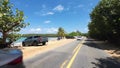 Beach driving at Puerto Rico