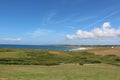 Beach and dune of Trez Goarem in Esquibien Royalty Free Stock Photo