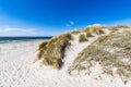 Beach and dunes in Vitte on the island Hiddensee, Germany