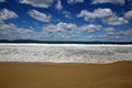 Beach at the East Coast of Tasmania. Australia Royalty Free Stock Photo