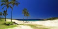 Beach in Easter island