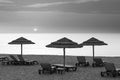 Beach in eastern coast of Corsica Royalty Free Stock Photo