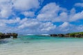 Beach on Efate Island Royalty Free Stock Photo