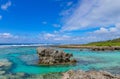 Beach on Efate Island, Vanuatu Royalty Free Stock Photo