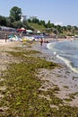 Beach of Eforie South Royalty Free Stock Photo