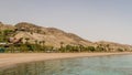 Beach of Eilat city, Red Sea, Israel Royalty Free Stock Photo