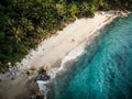 Tropical Beach at El Nido, The Philippines - Aerial Photograph