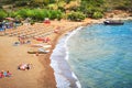 The beach on Elba island