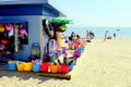 Beach Essentials, Weymouth, Dorset, UK. Royalty Free Stock Photo