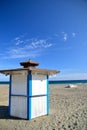 The beach estepona Royalty Free Stock Photo