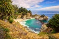 Beach and Falls, Julia Pfeiffer Beach, McWay Falls, Big Sur