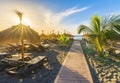 Beach of Fanabe at Adeje Coast, Tenerife