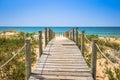 Beach of Faro, Algarve, Portugal