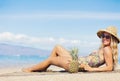 Beach fashion concept Royalty Free Stock Photo