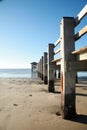 Beach Fishing Pier Royalty Free Stock Photo