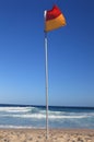 Beach Flag Royalty Free Stock Photo