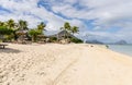 Beach of Flic en Flac in Mauritius Royalty Free Stock Photo