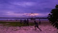 Beach Football soccer India Royalty Free Stock Photo