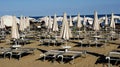 Evening beach of Italy