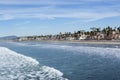 Beach Front Oceanside California Royalty Free Stock Photo