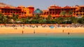 Beach lagoon in Caleta de Fuste, Fuerteventura, Spain