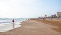 Beach of Gandia,Spain Royalty Free Stock Photo