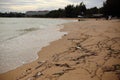 The beach is garbage