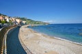 Beach of Giardini Naxos - Sicily Royalty Free Stock Photo