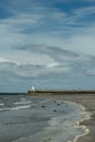 Beach at Girvan, Ayrshire, Scotland Royalty Free Stock Photo