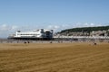 Beach and Grand Pier, Weston-Super-Mare Royalty Free Stock Photo