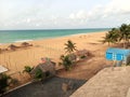 Beach at Grand Popo inh Benin Royalty Free Stock Photo