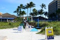 Beach at the Gulf of Mexico on Marco Island, Florida Royalty Free Stock Photo