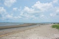 Beach at gulf Prasae ,Rayong ,Thailand