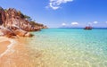 Beach on Halkidiki, Sithonia, Greece Royalty Free Stock Photo