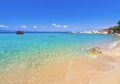 Beach on Halkidiki, Sithonia, Greece Royalty Free Stock Photo