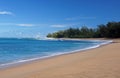 Beach at Hawaii, USA Royalty Free Stock Photo