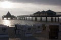 Beach in Heringsdorf, Usedom Island in Germany