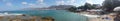 Beach Hersonissos panorama Royalty Free Stock Photo