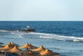 Beach Holiday on the Coast of Red Sea - Marsa Alam Egypt Africa Royalty Free Stock Photo