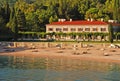 Beach holiday villa(Italy) Royalty Free Stock Photo