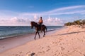 Beach horse-riding