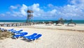 Beach of hotel Melia Cayo Guillermo. Royalty Free Stock Photo