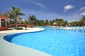 Beach Hotel Resort Swimming Pool Royalty Free Stock Photo