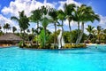 Beach Hotel Resort Swimming Pool Royalty Free Stock Photo