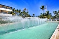 Beach Hotel Resort Swimming Pool Royalty Free Stock Photo