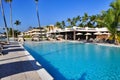 Beach Hotel Resort Swimming Pool Royalty Free Stock Photo